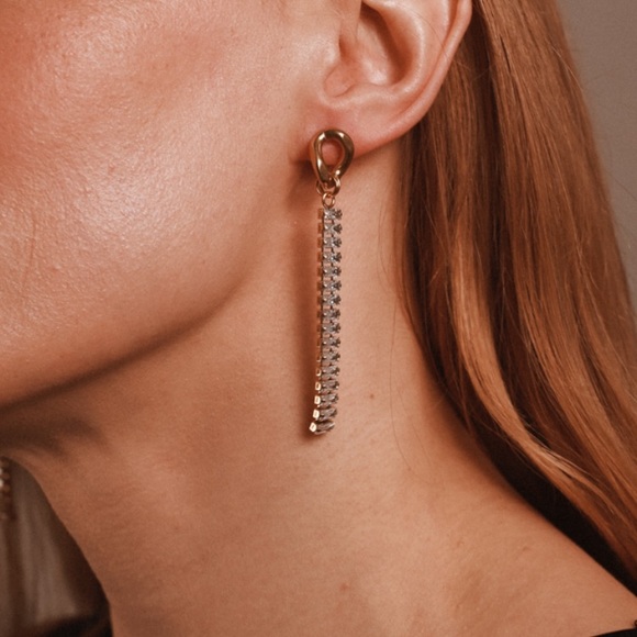 Tassel drop earrings - Picture 3 of 5